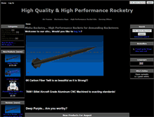 Tablet Screenshot of misha-rocketry.com